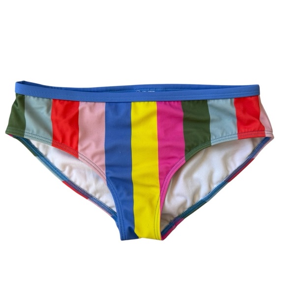 Mini Boden 3 Piece Tankini/Bikini Set, Soft Multi Stripe, Size 9-10Y - Picture 5 of 8